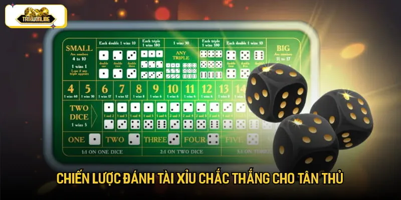 Chiến lược đánh tài xỉu chắc thắng cho tân thủ